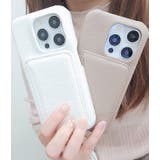 カードケース付きレザー調ストラップiPhoneケース 女性 レディース | レースレディース  | 詳細画像7 