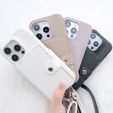 カードポケット付き2WAYレザー調iPhoneケース 女性 レディース | レースレディース | 詳細画像1