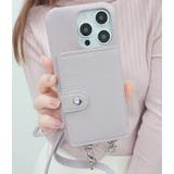 カードポケット付き2WAYレザー調iPhoneケース 女性 レディース | レースレディース | 詳細画像3