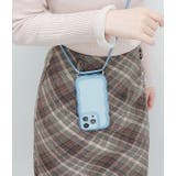 ストラップ付きクリアカラーウエーブシリコンiPhoneカバー 女性 レディース | レースレディース | 詳細画像15
