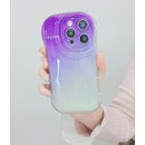 グラデーションカラーウエーブiPhoneカバー 女性 レディース | レースレディース | 詳細画像7