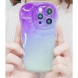 グラデーションカラーウエーブiPhoneカバー 女性 レディース | レースレディース | 詳細画像8