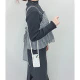 2WAYキルティングポケット付きiPhoneケース 女性 レディース | レースレディース  | 詳細画像15 