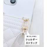 2WAYキルティングポケット付きiPhoneケース 女性 レディース | レースレディース  | 詳細画像20 