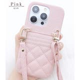 2WAYキルティングポケット付きiPhoneケース 女性 レディース | レースレディース  | 詳細画像5 