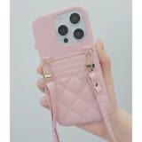 2WAYキルティングポケット付きiPhoneケース 女性 レディース | レースレディース  | 詳細画像7 