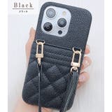 2WAYキルティングポケット付きiPhoneケース 女性 レディース | レースレディース  | 詳細画像8 