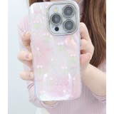 チューリップ柄オーロラソフトiPhoneケース 女性 レディース | レースレディース  | 詳細画像2 