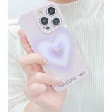 ハートグラデーションソフトiPhoneケース 女性 レディース | レースレディース  | 詳細画像10 