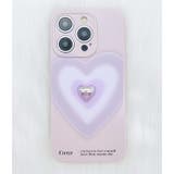 ハートグラデーションソフトiPhoneケース 女性 レディース | レースレディース  | 詳細画像11 