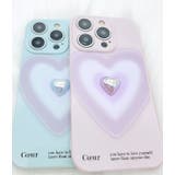 ハートグラデーションソフトiPhoneケース 女性 レディース | レースレディース  | 詳細画像12 