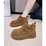 スエードタッチ ベルト付 ボア | レースレディース  | 詳細画像10 