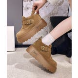 スエードタッチ ベルト付 ボア | レースレディース  | 詳細画像11 