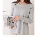 ラウンドヘムベーシックリブニットプルオーバー 女性 レディース | レースレディース | 詳細画像7