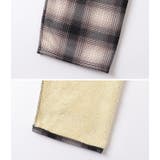 チェック柄裏ボアワイドイージーパンツ 女性 レディース | レースレディース | 詳細画像17