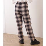 チェック柄裏ボアワイドイージーパンツ 女性 レディース | レースレディース | 詳細画像8