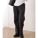 ハイウエストダブルボタンタックワイドパンツ 女性 レディース | レースレディース  | 詳細画像9 