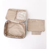 ダブルジップスクエア型トラベルマルチポーチ | レースレディース | 詳細画像17