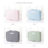 ダブルジップスクエア型トラベルマルチポーチ | レースレディース | 詳細画像7