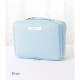 ダブルジップスクエア型トラベルマルチポーチ | レースレディース | 詳細画像9