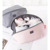 ループ付きシェル型トラベルマルチポーチ 女性 レディース | レースレディース  | 詳細画像18 