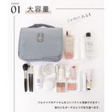 フック付きスクエア型乾湿分離メッシュマルチポーチ | レースレディース | 詳細画像3