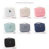 フック付きスクエア型乾湿分離メッシュマルチポーチ | レースレディース | 詳細画像7