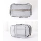 スクエア型2層メッシュマルチポーチ | レースレディース | 詳細画像18