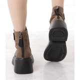 ネームタグ付きラウンドボリュームショートブーツ | レースレディース | 詳細画像12