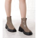 ネームタグ付きラウンドボリュームショートブーツ | レースレディース | 詳細画像13