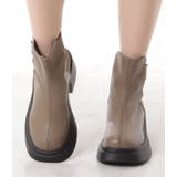 ネームタグ付きラウンドボリュームショートブーツ | レースレディース | 詳細画像14