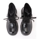 ボリュームソールレースアップショートブーツ | レースレディース  | 詳細画像16 