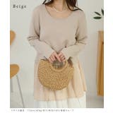 DAYRA 異素材 レイヤード風 | レースレディース  | 詳細画像11 