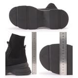 レザー調ドッキング厚底ショートブーツ 女性 レディース | レースレディース  | 詳細画像20 