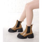 サイドゴアボリュームラウンドショートブーツ 女性 レディース | レースレディース  | 詳細画像11 