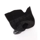 サイドファスナー付きレザー調ニーハイジョッキーブーツ 女性 レディース | レースレディース | 詳細画像16