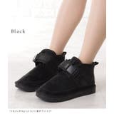 厚底ボリュームボアショートブーツ 女性 靴 | レースレディース  | 詳細画像3 