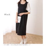 バルーン袖 異素材 ドッキング | レースレディース  | 詳細画像3 