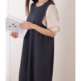 バルーン袖 異素材 ドッキング | レースレディース  | 詳細画像8 