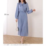 ボウタイ付き パフスリーブ プリーツ | レースレディース  | 詳細画像6 