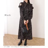 ボウタイ付き 花柄 カットアウト | レースレディース | 詳細画像3