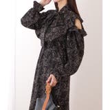 ボウタイ付き 花柄 カットアウト | レースレディース | 詳細画像4