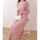 フリル付き フラワー チュール | レースレディース  | 詳細画像10 