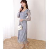 フリル付き フラワー チュール | レースレディース  | 詳細画像15 