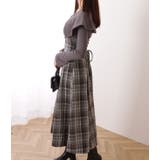 ビッグカラー チェック柄 ドッキング | レースレディース  | 詳細画像10 