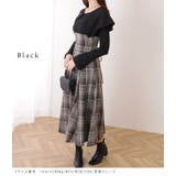 ビッグカラー チェック柄 ドッキング | レースレディース  | 詳細画像3 