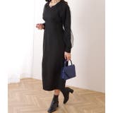 チュール レイヤード キーネック | レースレディース  | 詳細画像4 