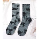 【5足セット】カラータイダイクルーリブソックス 女性 レディース | レースレディース  | 詳細画像9 