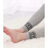 フェアアイル柄ニットニーハイレッグウォーマー レディース タイツ | レースレディース | 詳細画像14