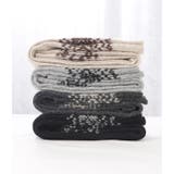 フェアアイル柄ニットニーハイレッグウォーマー レディース タイツ | レースレディース | 詳細画像20